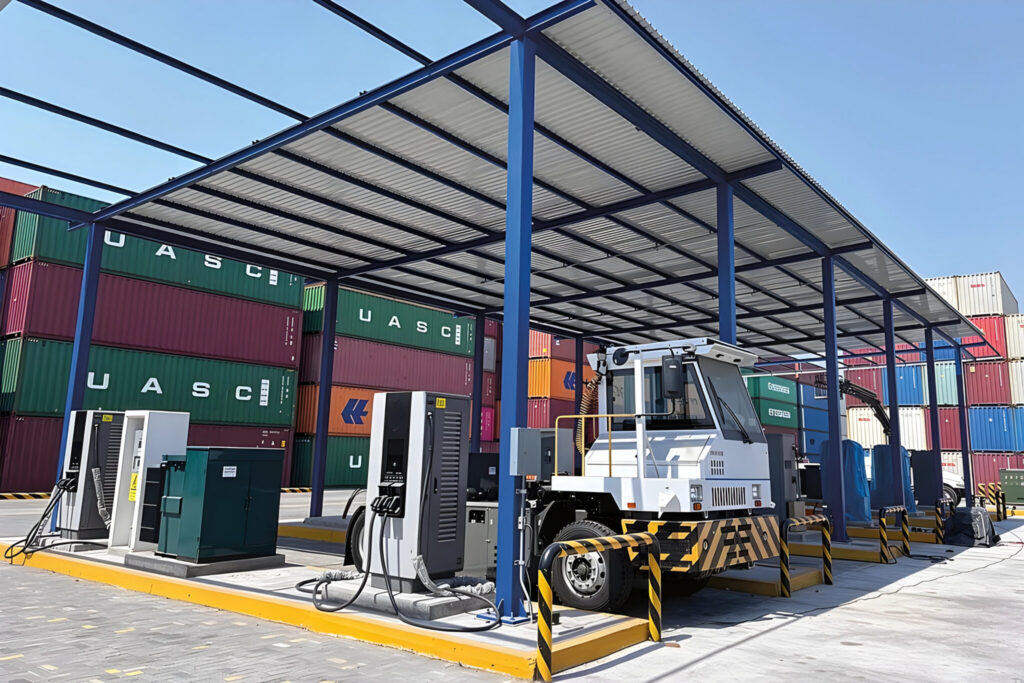 Ports move from electrification to intelligent automation