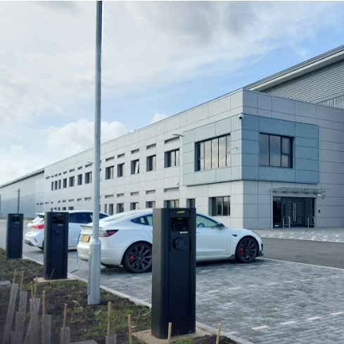 Infinity Park builds scalable EV charging network